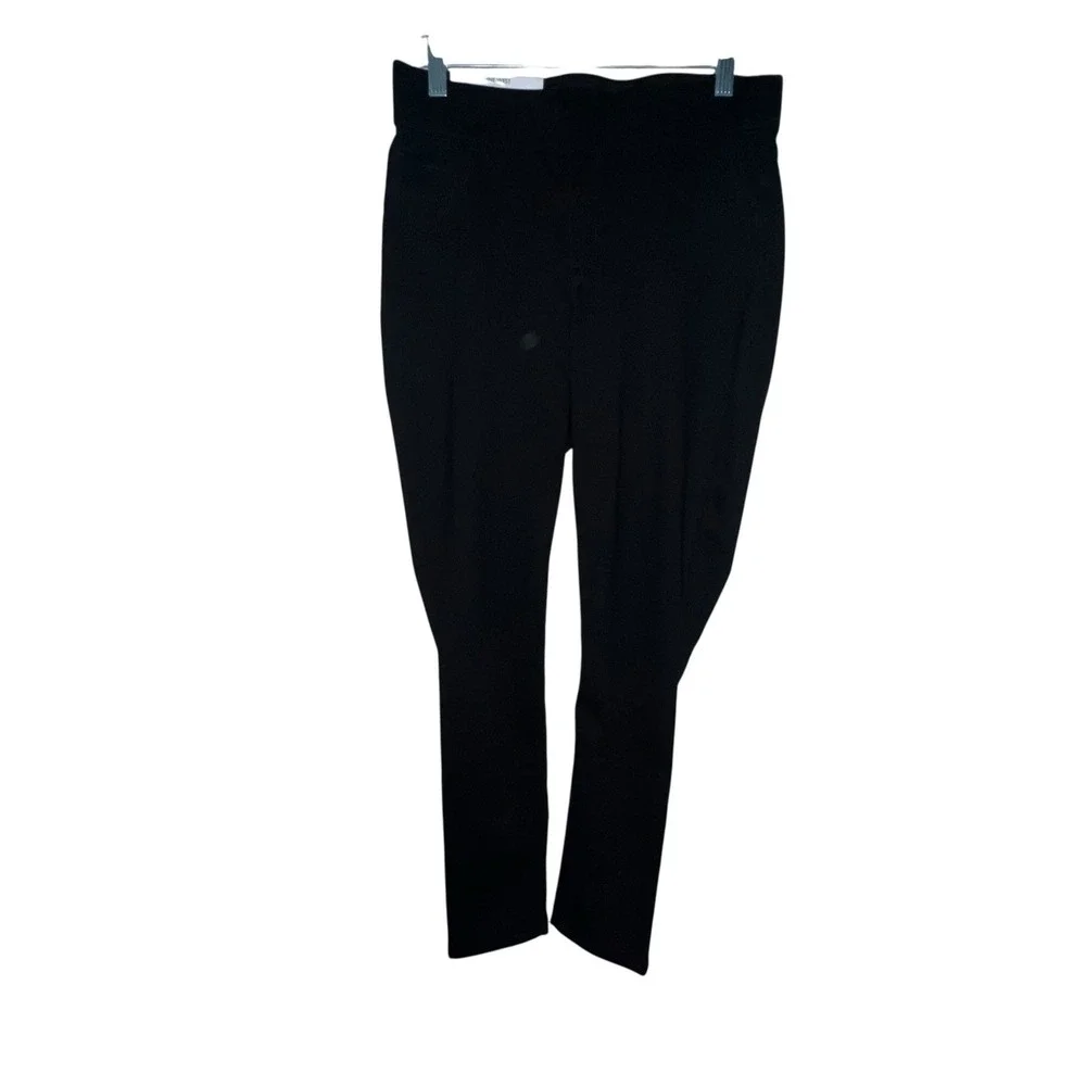Calvin Klein Black Heidi Pull On Skinny‎ Pants Women Size Small Ponte Knit New